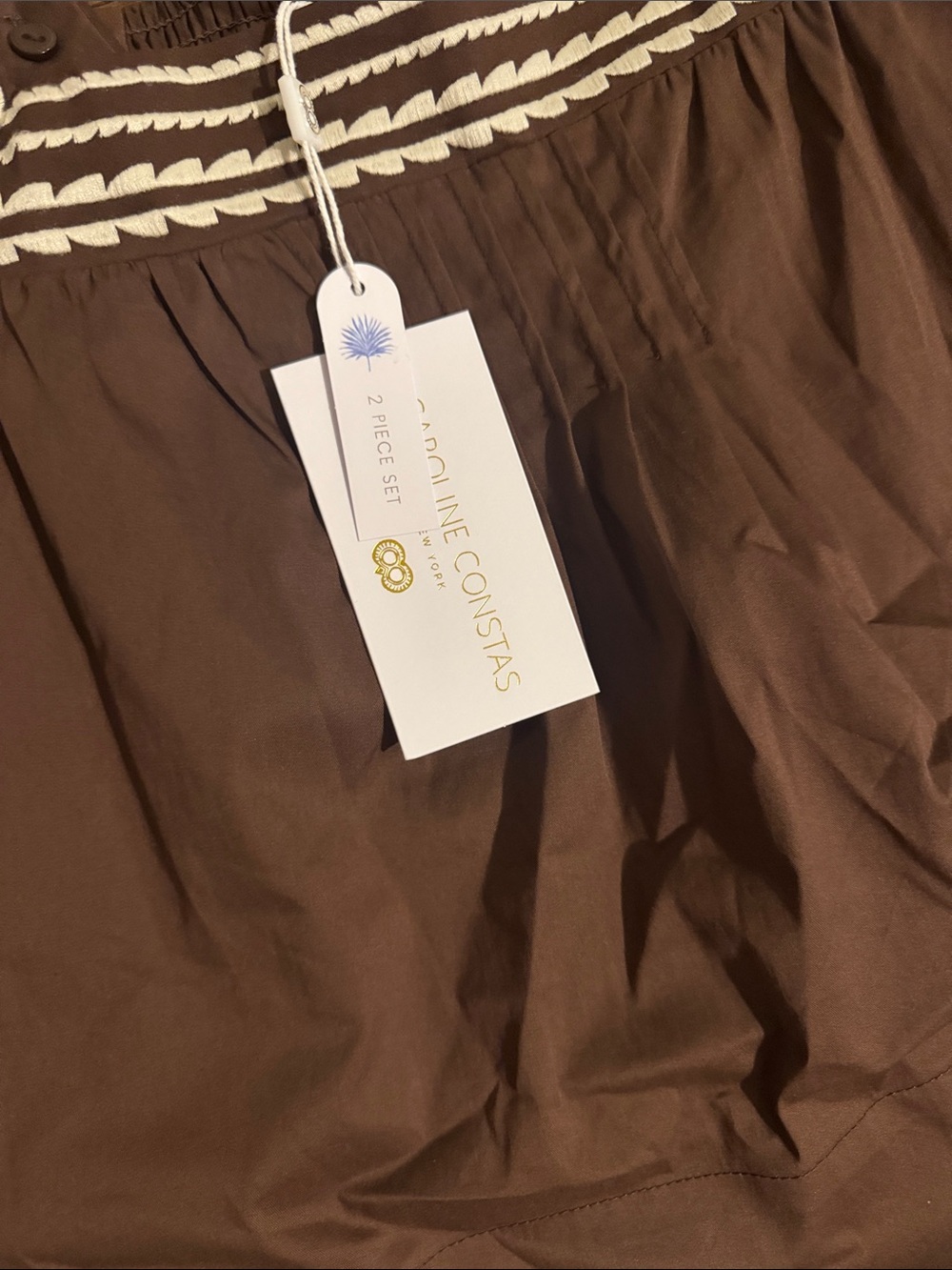 NWT Caroline constas 2 piece set size medium - Picture 2 of 3